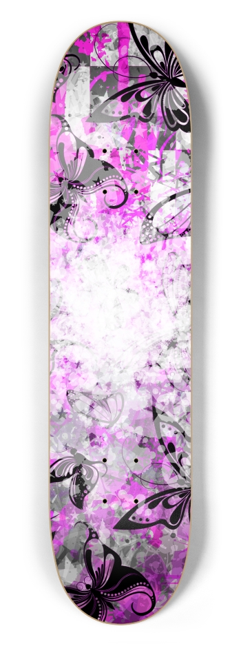 Pink Butterfly Graffiti