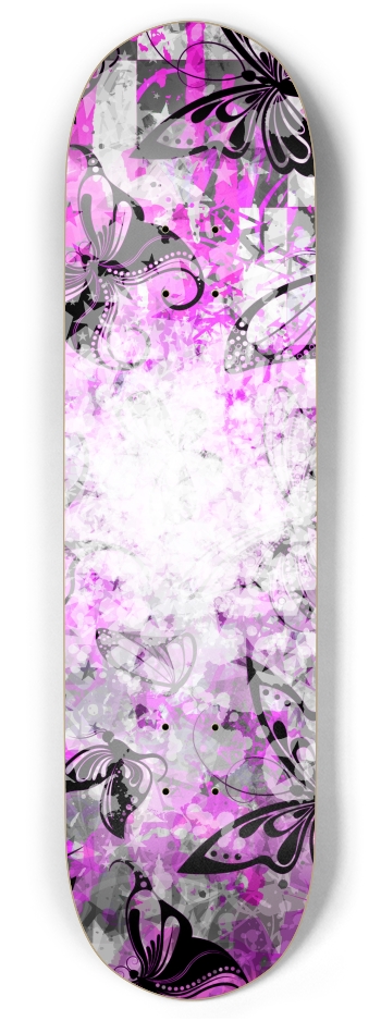 Pink Butterfly Graffiti