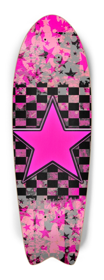 Pink Star Fish Tail