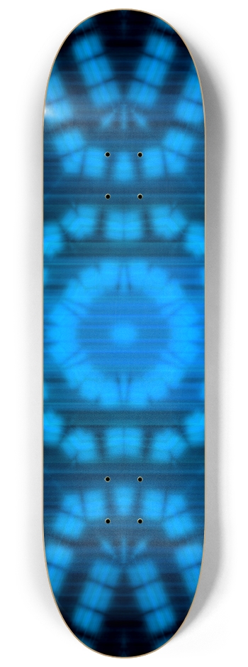 Blueshift / Abstract Artwork 8-1/4 Skateboard Deck