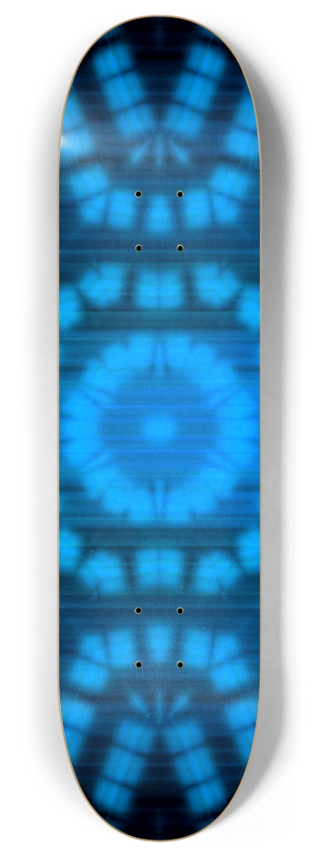 Blueshift / Abstract Artwork 8 Inch Skateboard Deck