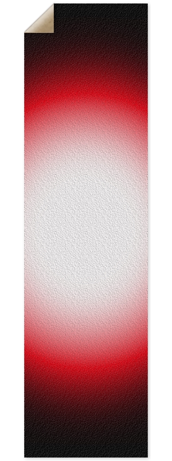 Red Black White Gradient Background 9 x 33 Inch Griptape