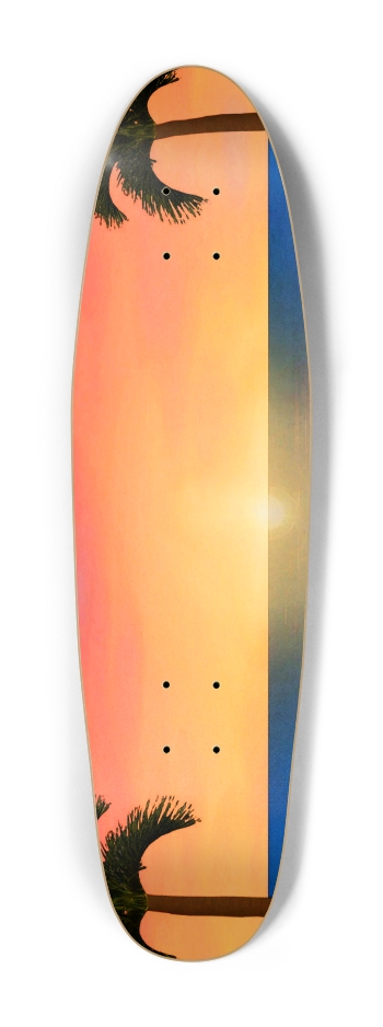 Sunset Beach Scene