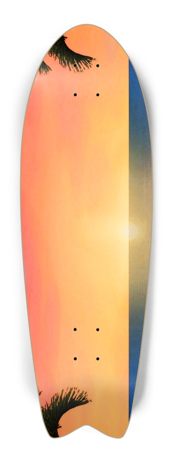 Sunset Beach Scene