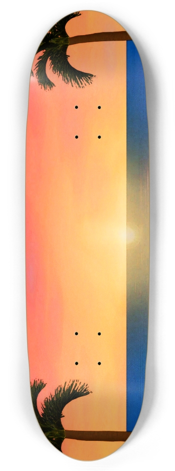 Sunset Beach Scene