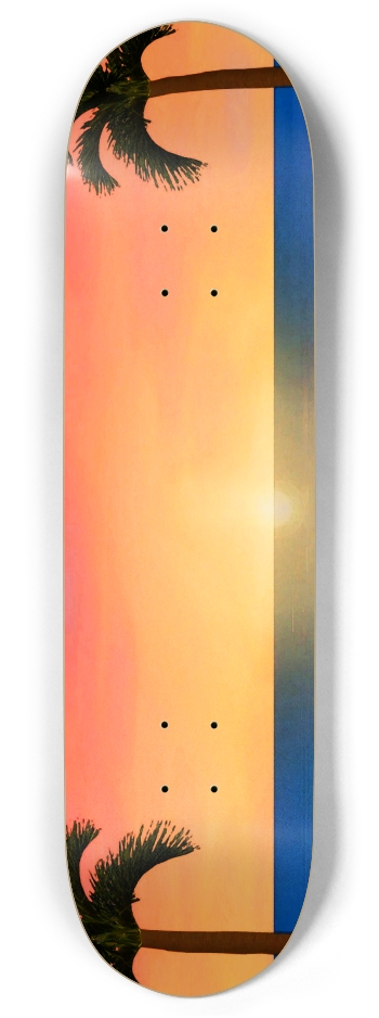 Sunset Beach Scene