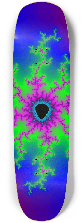 Abstract / Psychedelic Fractal Pattern Square Nose