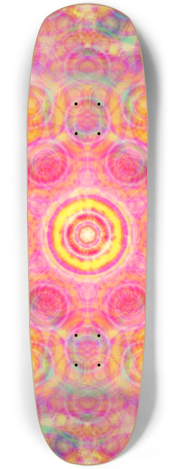 Abstract / Psychedelic Radial Pattern Square Nose