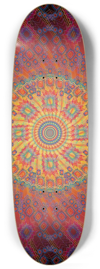 Abstract / Psychedelic Spiral Design Egg Shape
