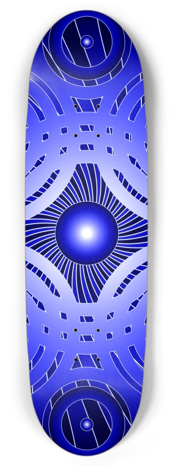 Blue Abstract Circles