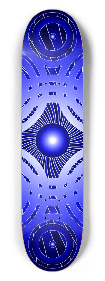 Blue Abstract Circles