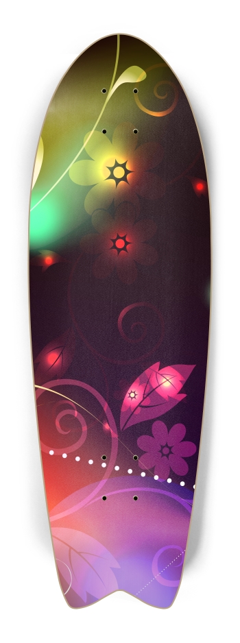 Glowing Flowers and Flourishes