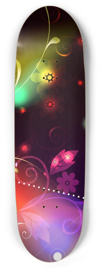 Glowing Flowers and Flourishes