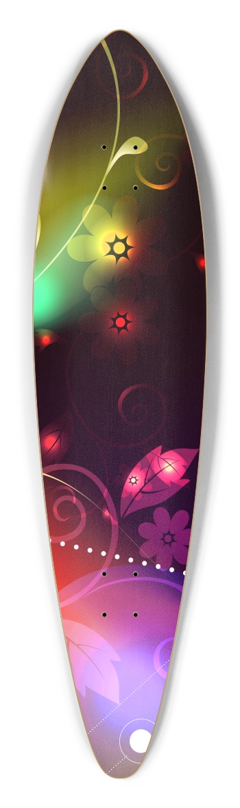 Glowing Flowers and Flourishes