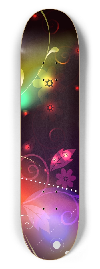 Glowing Flowers and Flourishes