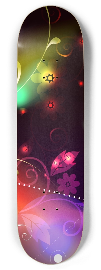 Glowing Flowers and Flourishes