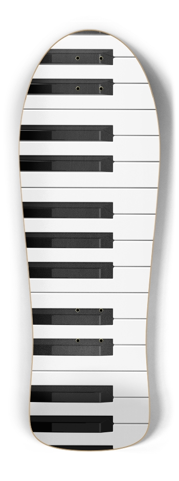 Piano / Keyboard Keys Old School Shape