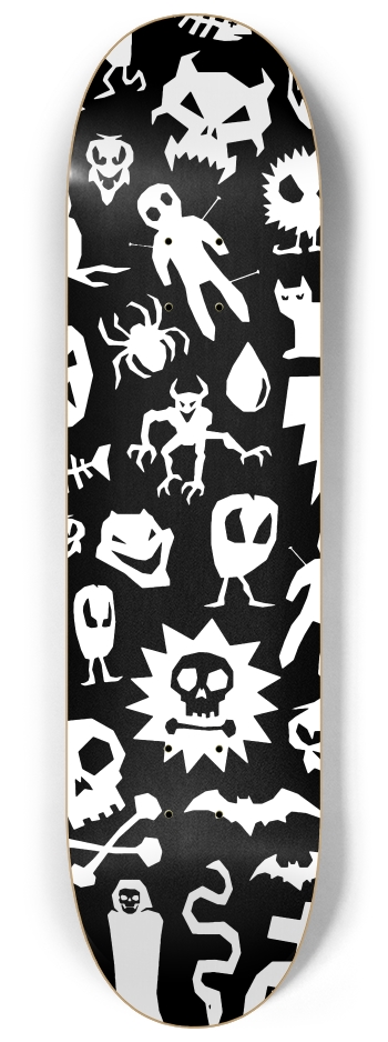 Monsters 8-1/4 Skateboard Deck