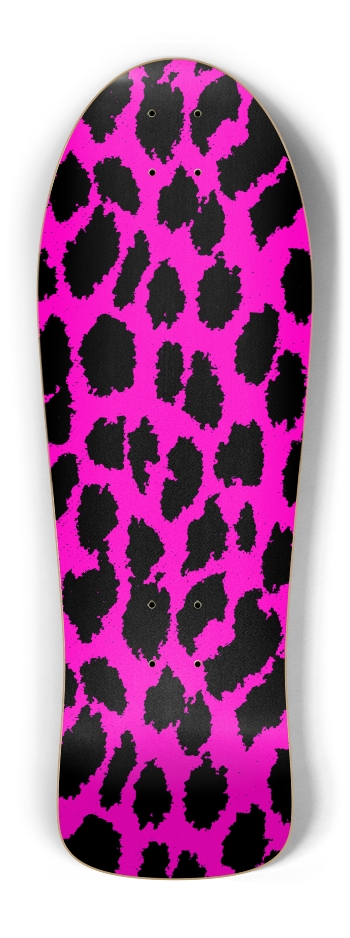 Pink Leopard Old School Shape