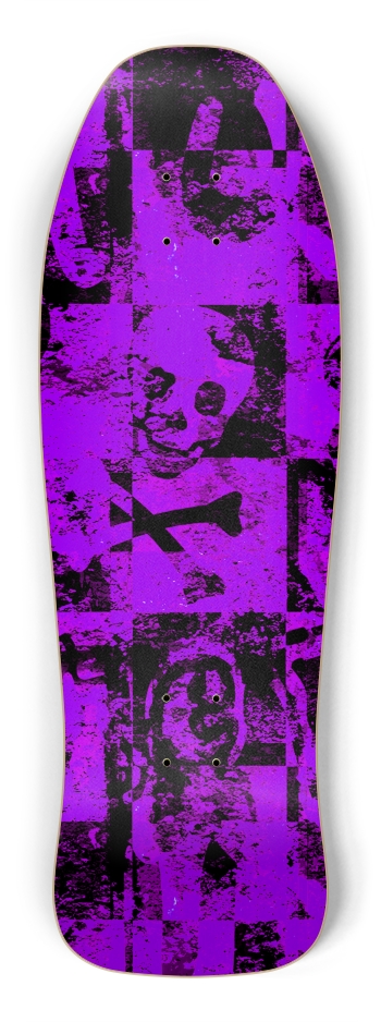 Purple Skull Shredder Shape