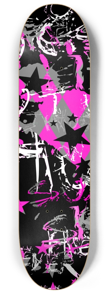 Scene Kid Graffiti 8-1/4 Skateboard Deck