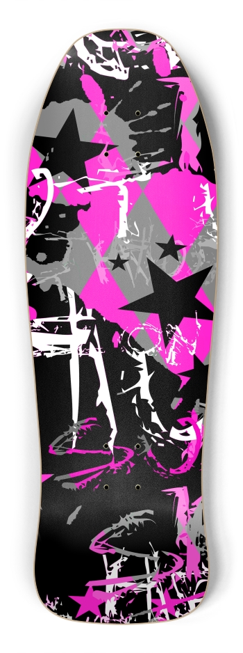 Scene Kid Graffiti Shredder Shape