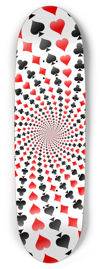 Card Suits Spiral / Vortex