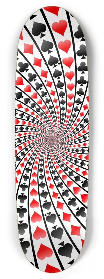 Card Suits Spiral / Vortex