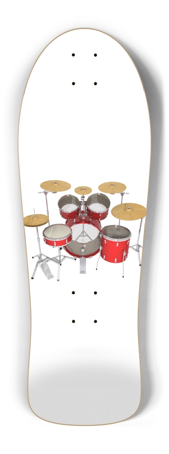 Red Drum Kit Old School Shape