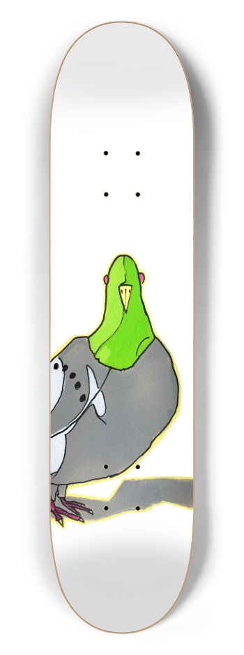 dirty bird grip or deck graphic