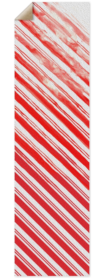 licked candy cane 9 x 33 Inch Griptape