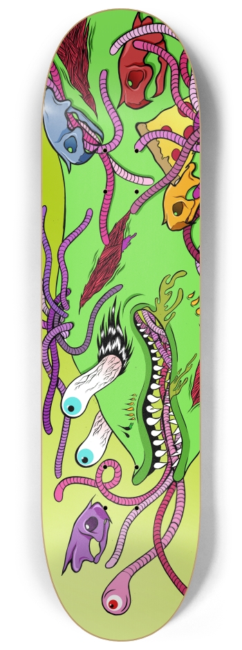The Wyrm 8-1/4 Skateboard Deck