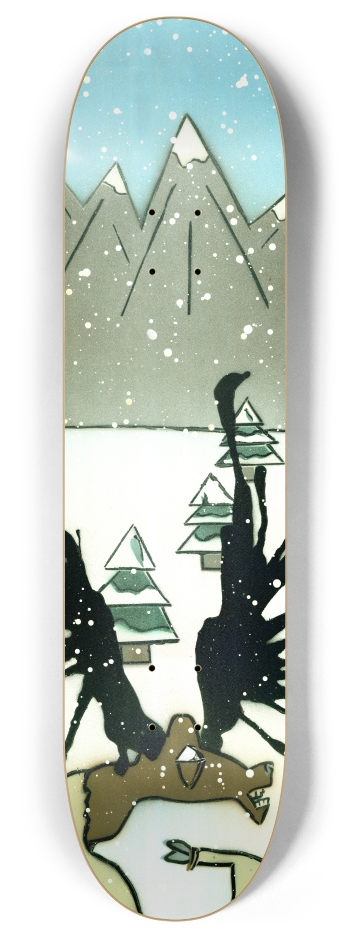deer hunter 8 Inch Skateboard Deck