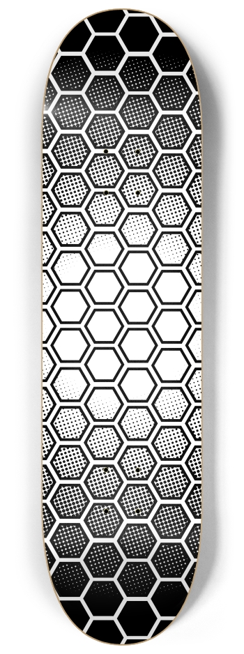 honeycomb 8-1/4 Skateboard Deck