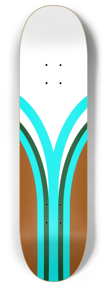 open stripes 8 Inch Skateboard Deck
