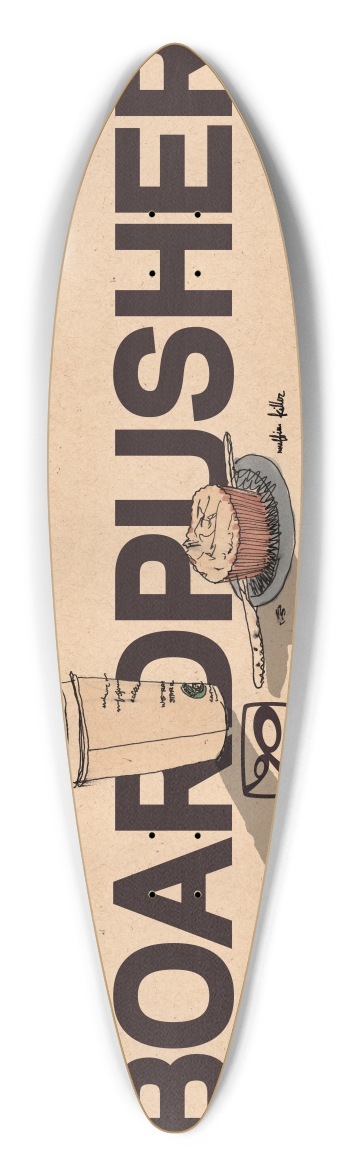 muffin killer deck Pintail Longboard