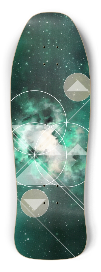 space teal Shredder Shape