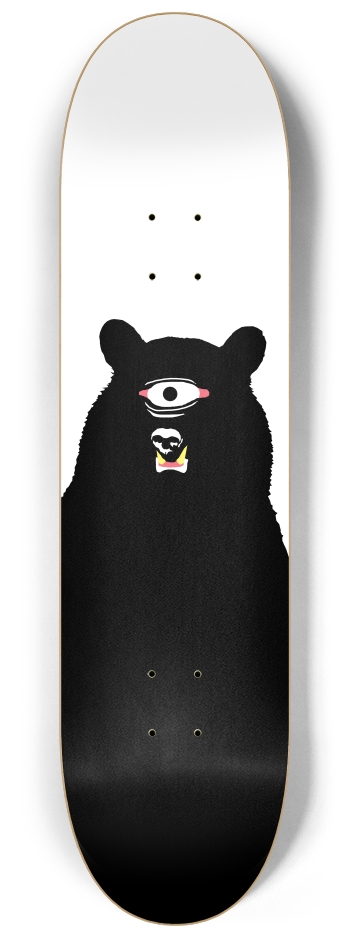 bear cyclops 8-1/4 Skateboard Deck