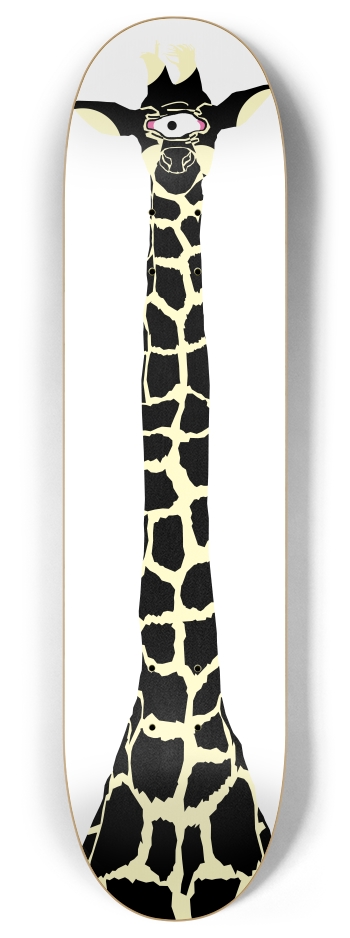 giraffe cyclops 8 Inch Skateboard Deck