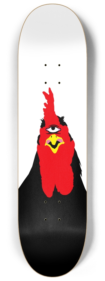 rooster cyclops 8-1/4 Skateboard Deck