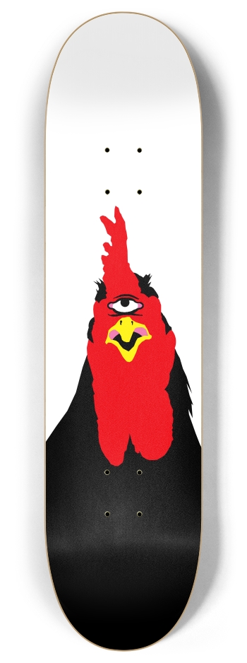 rooster cyclops 8 Inch Skateboard Deck