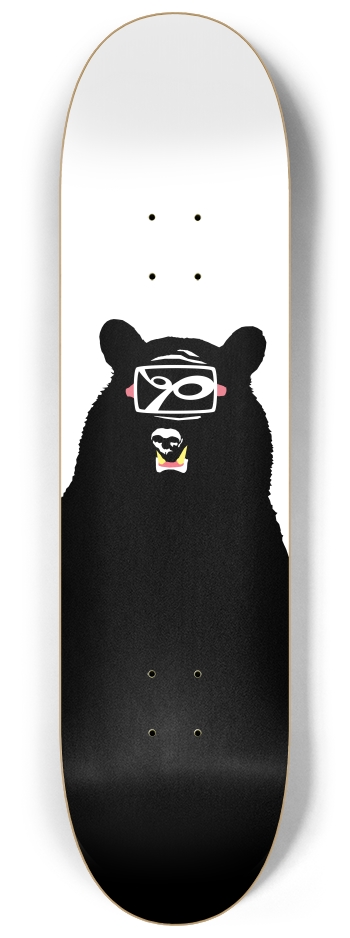 bp logo bear cyclops 8-1/4 Skateboard Deck