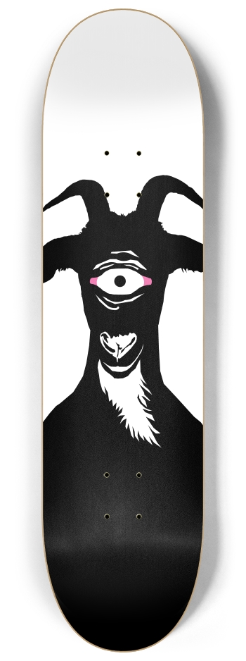 goat cyclops 8-1/4 Skateboard Deck