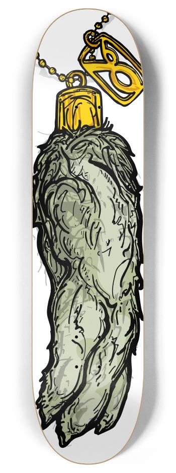 boardpusher rabbit foot 8 Inch Skateboard Deck