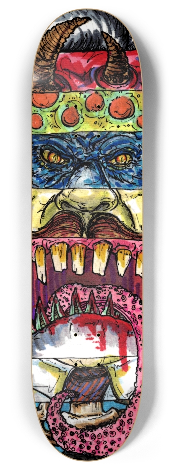 stacked 8 Inch Skateboard Deck