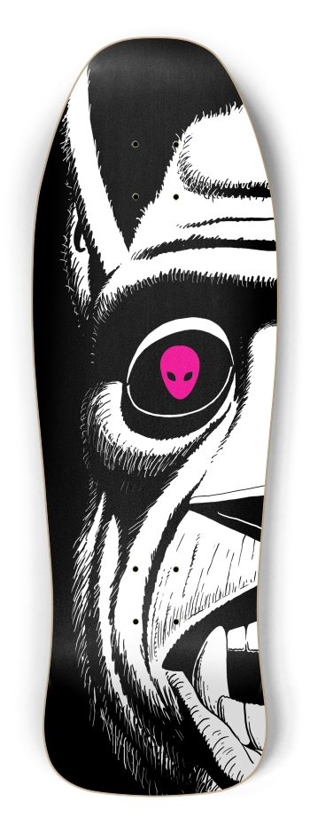 alien space monkey Shredder Shape