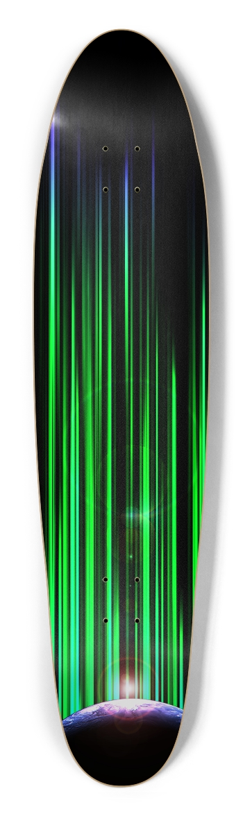 World Colors Longboard Shape