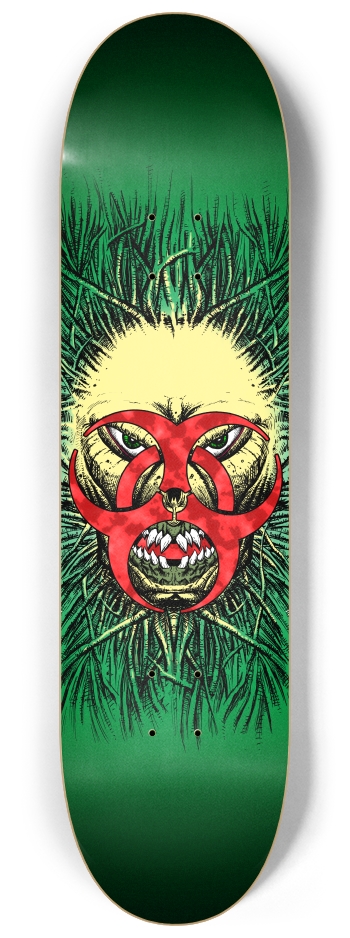 biohazard 8-1/4 Skateboard Deck