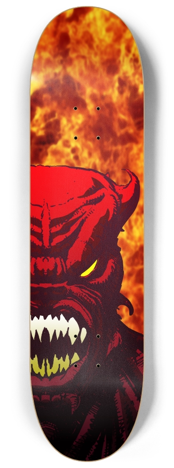demon inferno 8-1/4 Skateboard Deck