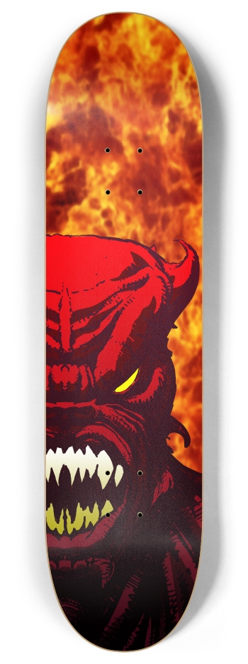 demon inferno 8 Inch Skateboard Deck